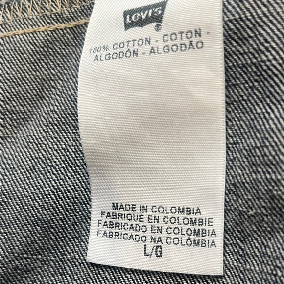 Levi's Classic Blue Denim Vintage Jacket - Picture 5 of 12